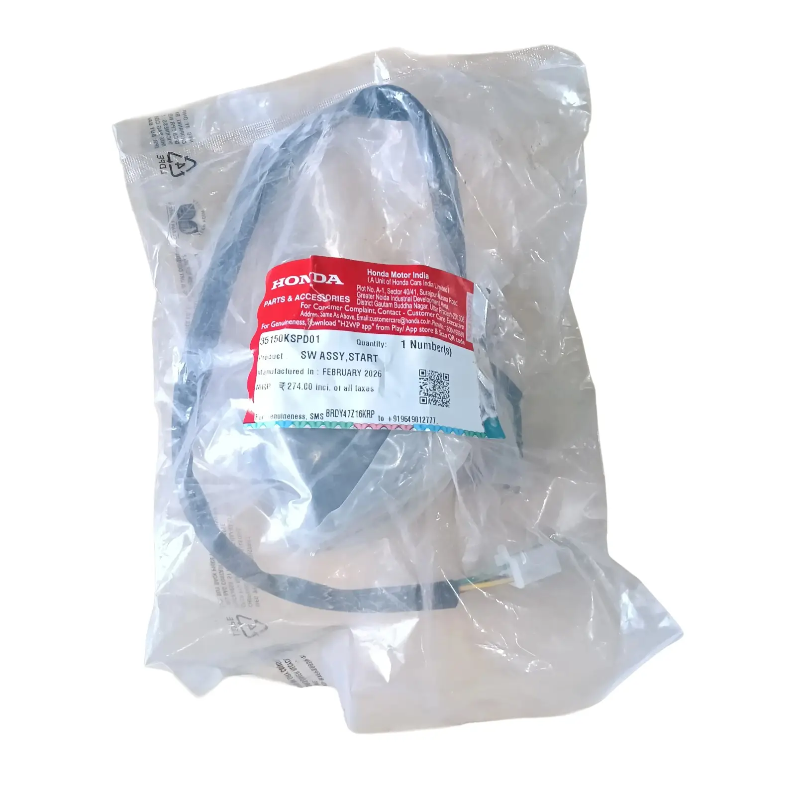 35150KSPD01 SW ASSY, START